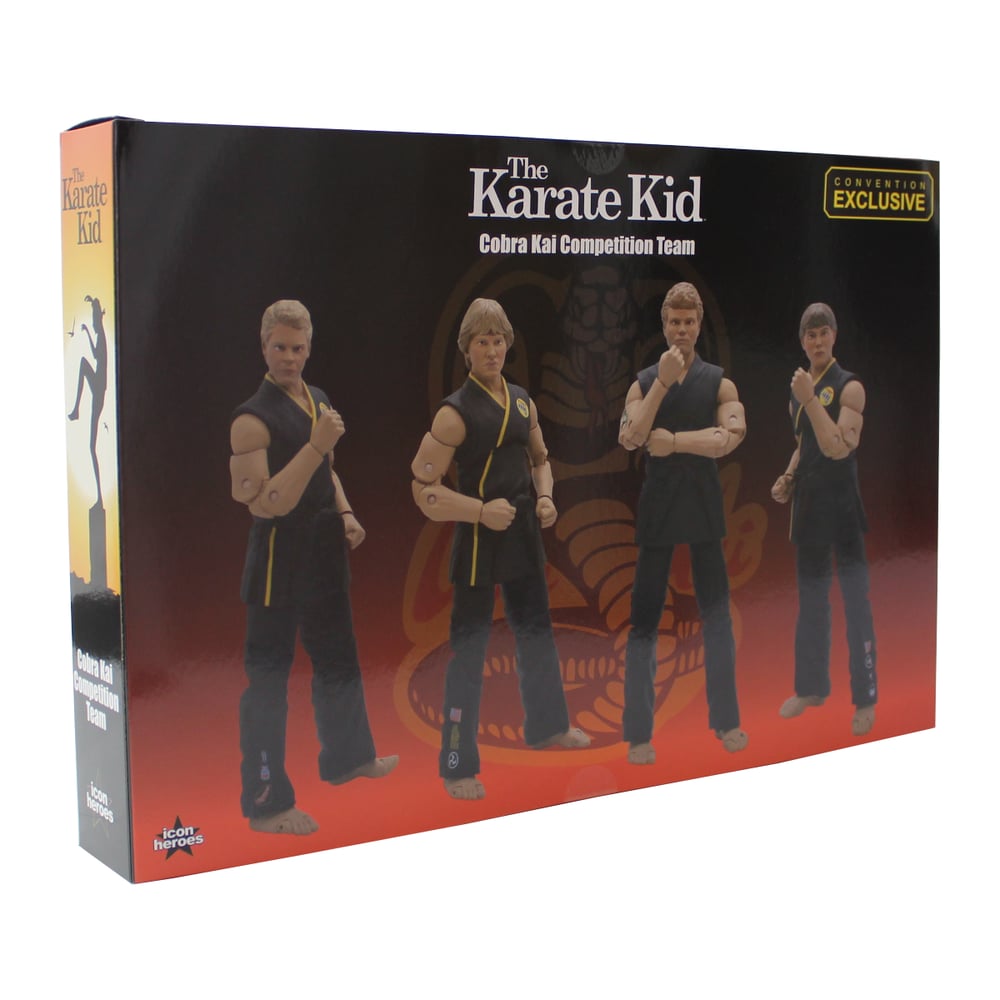 The Karate Kid Cobra Kai Competition Team 6" Action Figure Box Set