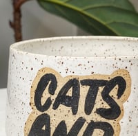 Image 2 of Cats and Tats Mug PREORDER