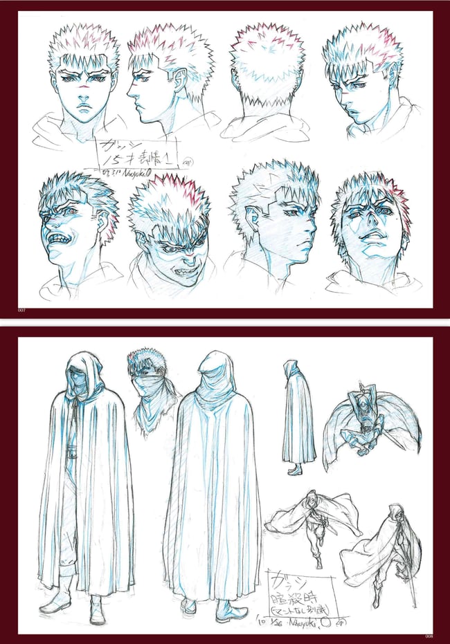 Berserk Movie ART BOOK Character Edition