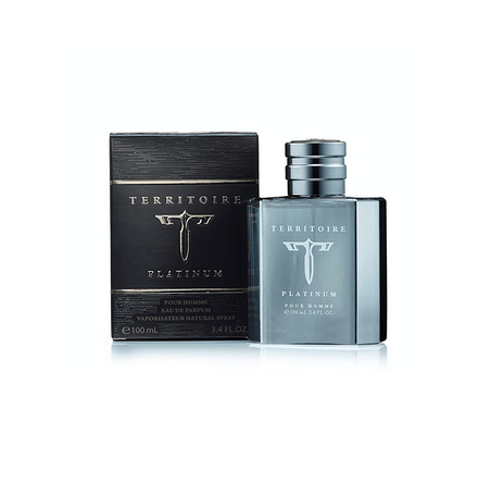 Territoire Eau De Parfum, Men's Cologne (Platinum) 