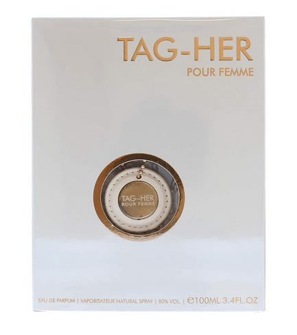 Armaf Tag Her By Eau De Parfum Spray, Clear, oriental floral, 3.4 Ounce