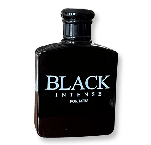 BLACK INTENSE for Men Eau de Parfum for Men - 3.4 Fl Oz - Perfect blend of Sage, Lemon and Absinthe 