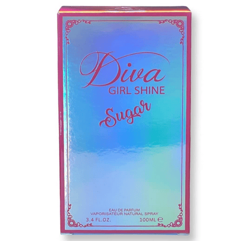 United Scents DIVA GIRL SHINE SUGAR - Eau de Parfum for Women - Notes of Tangerine, Honeysuckle, and