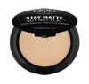 NYX PROFESSIONAL MAKEUP Stay Matte But Not Flat Powder Foundation, Medium Beige 