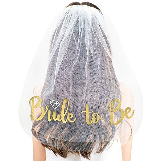 Image of BACHELORETTE PARTY / BRIDAL SHOWER VEIL