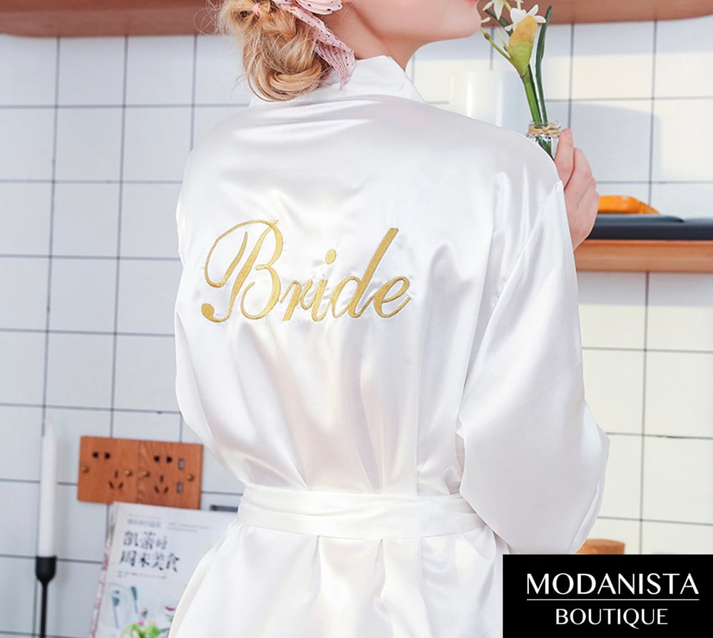 Image of BRIDE ROBE