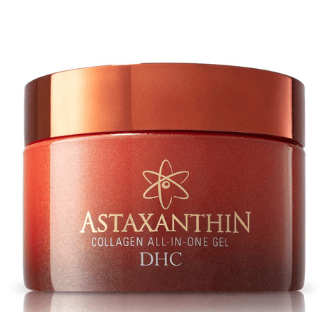 DHC Astaxanthin Collagen All-in-One Gel, Brightening Daytime Facial Moisturizer, Lightweight, Toning