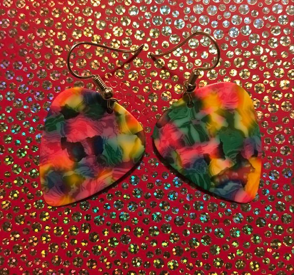 Image of Plectrum earrings 