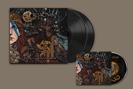 Image of Cruachan - The Living and The Dead (Black Vinyl & CD)