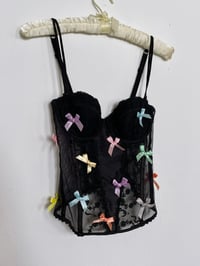 Image 3 of Bows Lace Corset
