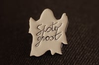 (Glow In The Dark!) Ghost Enamel Pin