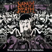 Image 1 of Napalm Death " From Enslavement To Obliteration " Flag / Banner / Tapestry