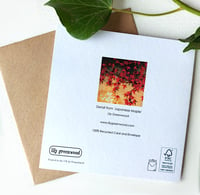 Image 4 of Lily Greenwood Greetings Cards - Trees Collection - 5 Blank Cards with Envelopes