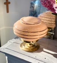 Image 2 of Lampe à poser verre de Clichy 