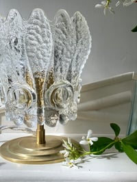 Image 5 of Lampe verre ciselé 