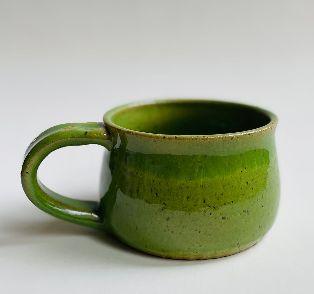 Image of Green Mug- perfect for the green thumber you know 