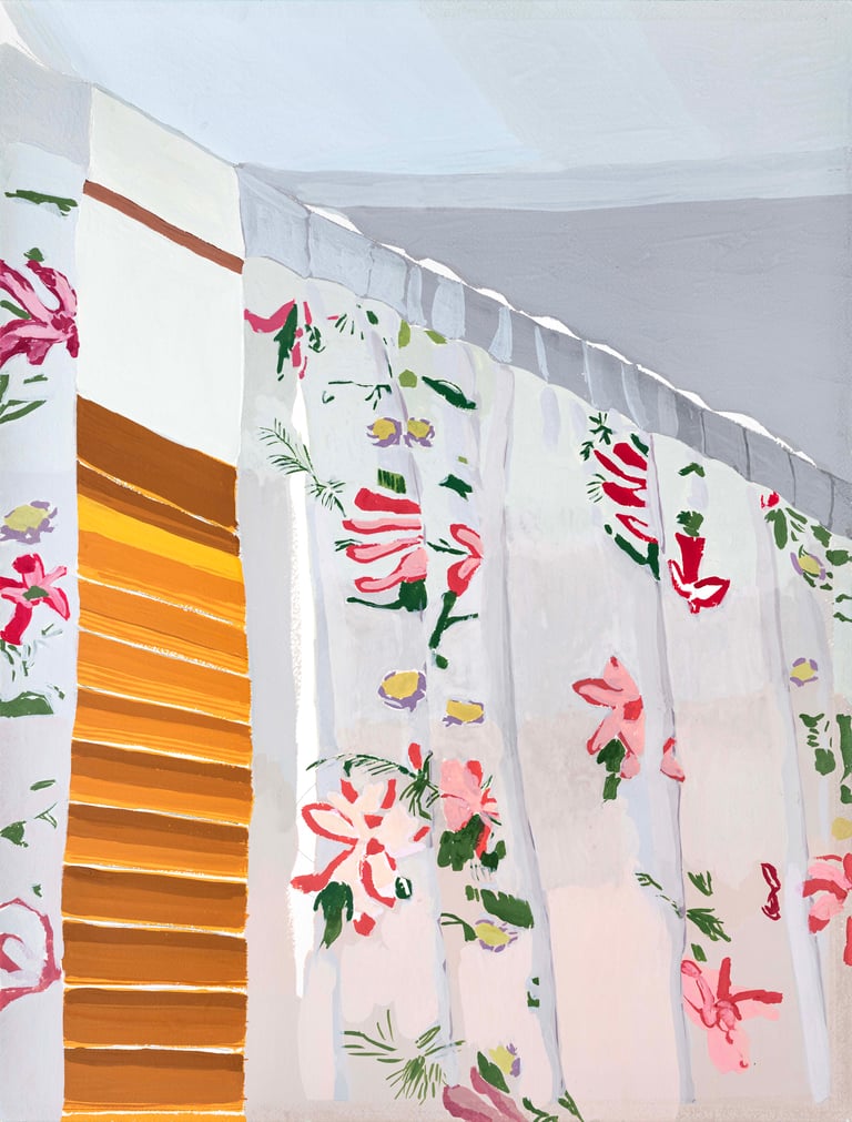 Giclée Print Curtains in Garda