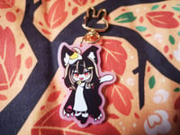 Image 1 of LAST ONE - Caitie Pink Acrylic Keychain