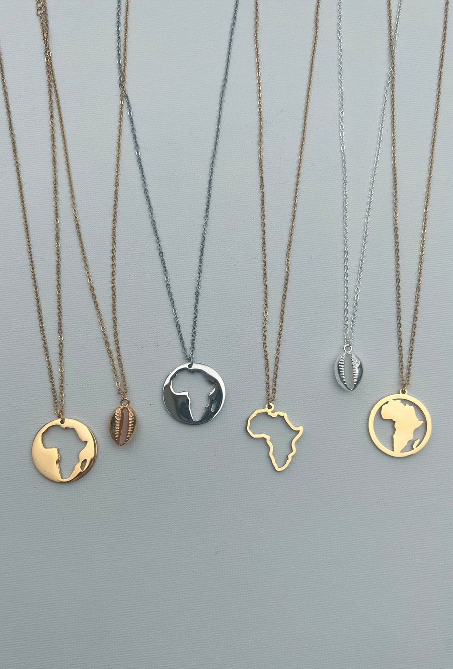 Image of EARTH GANG II • Africa Necklace MEGA Set