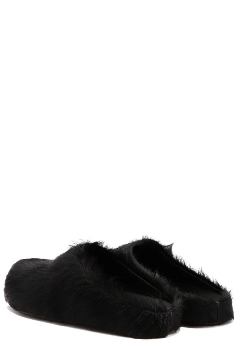 MARNI FUSSBETT MULES ‘BLACK ‘