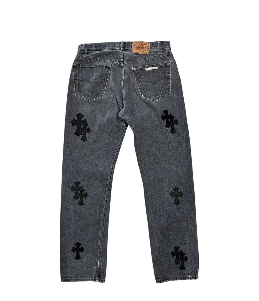 CHROME HEARTS LEVIS DENIM JEAN ‘GREY’