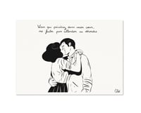 Vous qui pénétrez dans mon coeur, ne faites pas attention au désordre.