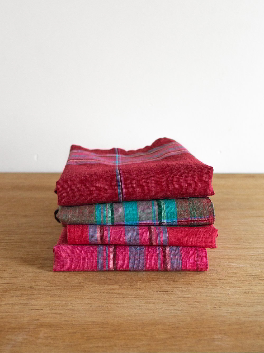 Image of checks napkins