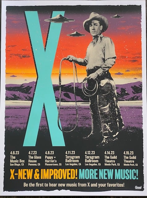 X Poster / X the band