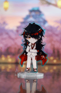 Image 4 of Luxiem 4" Rainbow Acrylic Stand [NIJISANJI EN]