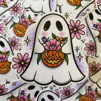 Spring-o-Ween Ghost Sticker