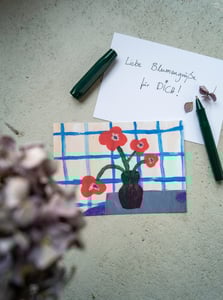 Image of Postkarte FLOWERS
