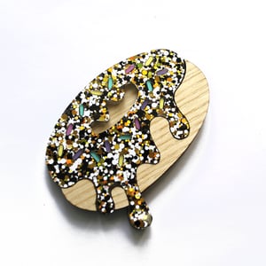 Image of Donut Brooch- Various Colours - Pre-order