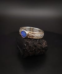 Image 5 of Blue opal snake ring