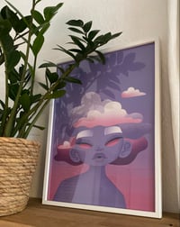 Image 3 of Head in the clouds Print