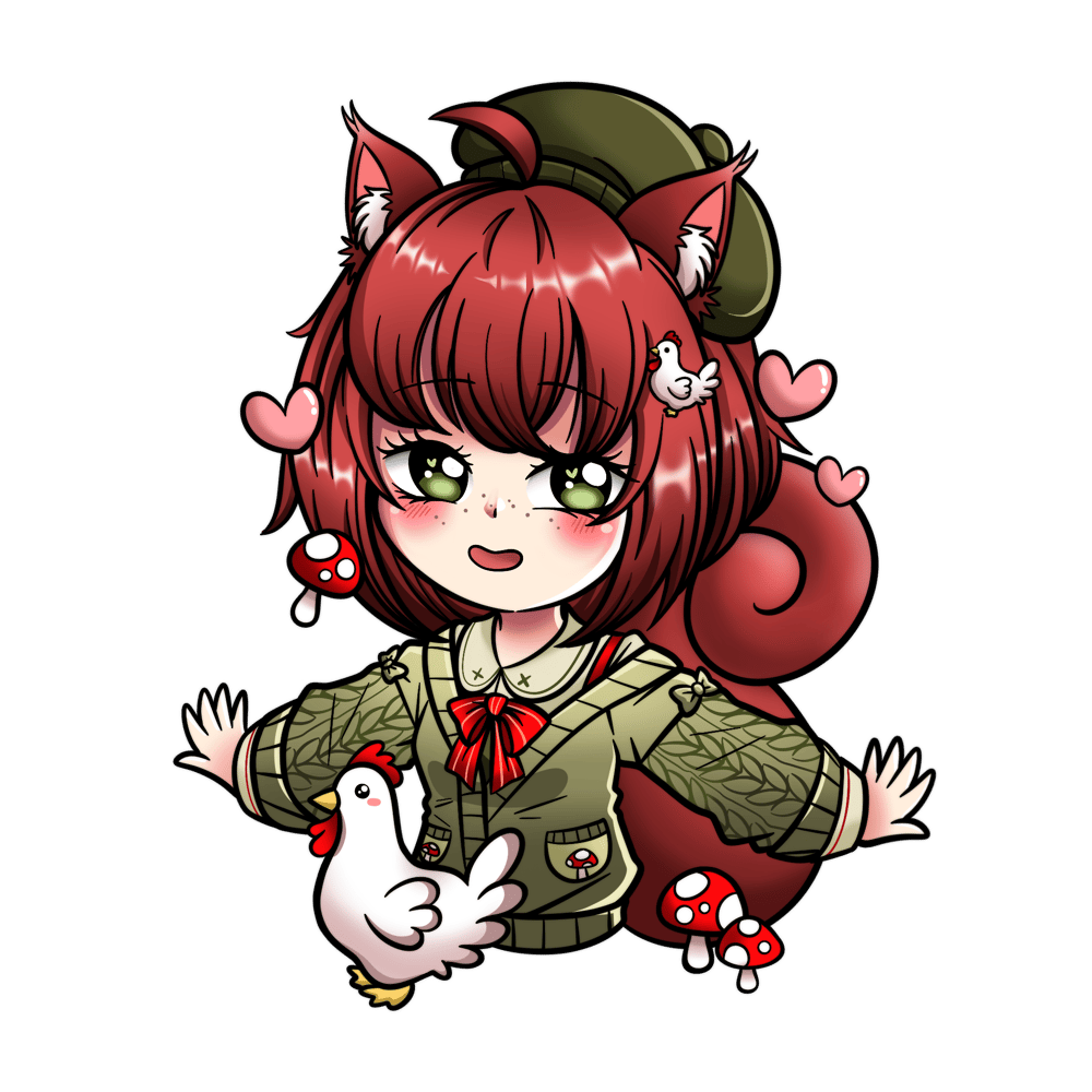 Image of Maisie Chikim Die Cut Stickers