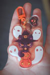 Halloween Black cat Keychain