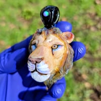 Image 4 of King of the Jungle Lion Pendant