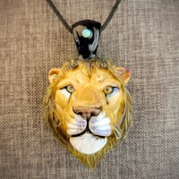 Image 5 of King of the Jungle Lion Pendant