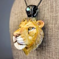 Image 1 of King of the Jungle Lion Pendant