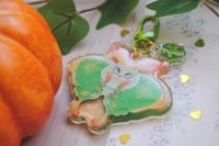 Image 4 of Kawaii Moth Keychain