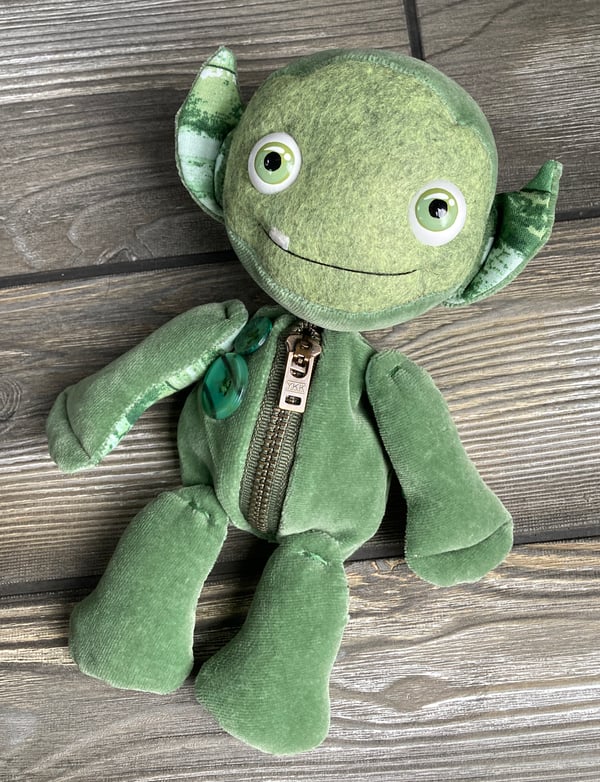 Image of Green troll Baby