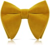 Personalised Yellow Droopy Bow Tie