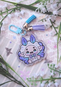 Image 1 of White Fluffyfae Keychain