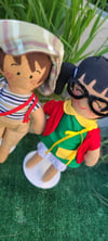 El Chavo and  La Chilindrina 