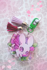 Image 2 of Bunnyfly Keychain