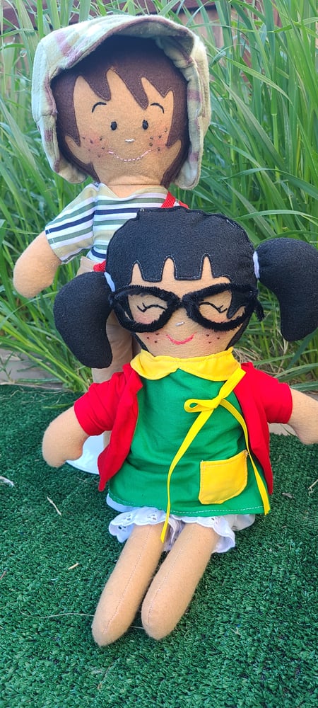 Image of El Chavo and  La Chilindrina 
