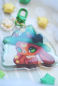 Image 4 of Witchy Ryn Jackalope Keychain