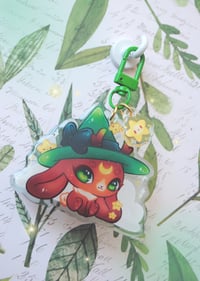 Image 2 of Witchy Ryn Jackalope Keychain