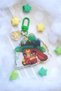 Image 1 of Witchy Ryn Jackalope Keychain
