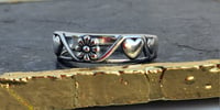 Image 1 of Flower Heart Ring